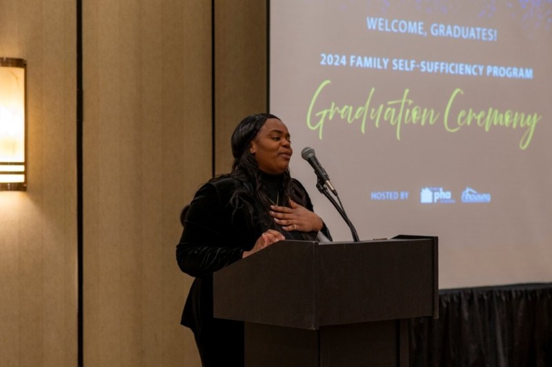 FSS Graduation presentor